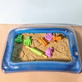 thumbnail image 5 of MKHSQHDG Today's Deals Inflatable Sandbox Pool Inflatable Purpose Sand Game Easy to Inflate and Deflate Portable Summer Beach Backyard, 5 of 5