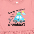 thumbnail image 4 of Inktastic Book My Reservation I'm Going to Grandma's Girls Toddler Dress, 4 of 5