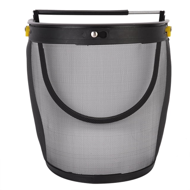Visera de malla, cara de seguridad de malla completa, casco de seguridad de malla, careta de malla diseñada meticulosamente