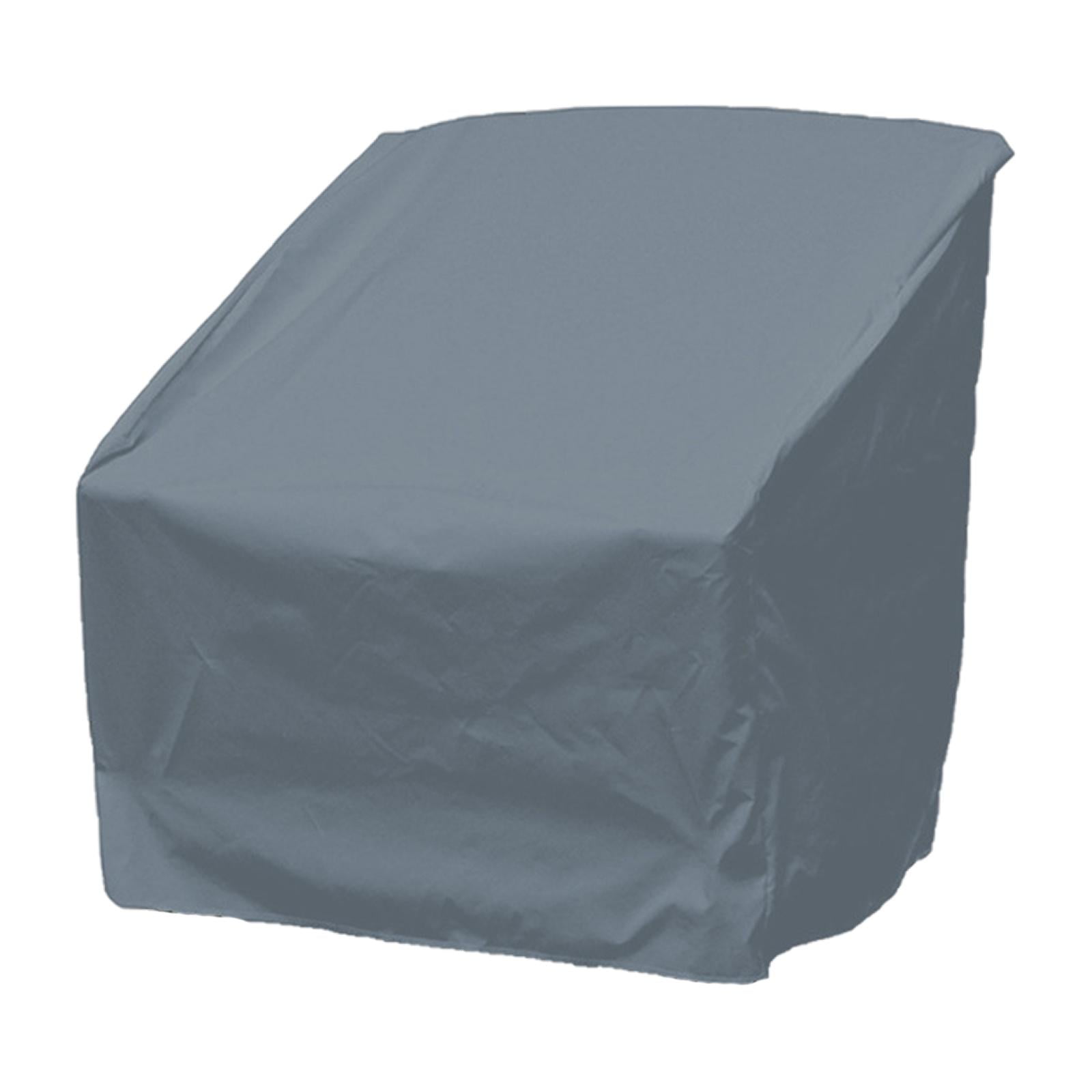 Chair Covers Protection Waterproof Cover Furniture Protector for Backyard patio and garden - Grey M