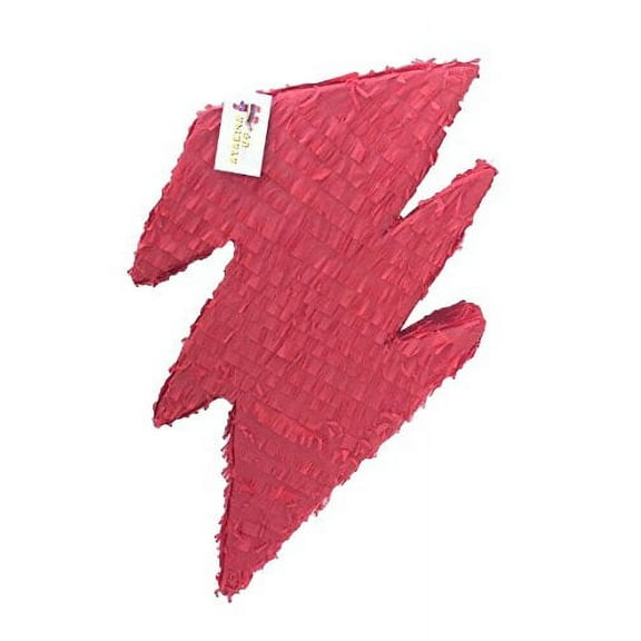 APINATA4U Red Lightning Bolt Pinata
