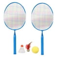 thumbnail image 2 of Raquetas de bádminton Soledad para juegos deportivos con pelotas para principiantes Niñas Interior Playa Azul, 2 of 9