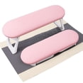thumbnail image 1 of Reposabrazos para uñas SUBAY, plegable, de piel sintética, para manicura, color rosa, 1 of 7