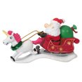 thumbnail image 4 of Hallmark Keepsake Christmas Ornament 2021, Just Believe Santa with Unicorn, 4 of 6
