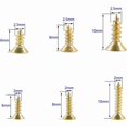thumbnail image 2 of Multifunctional gold self-tapping screw set 1200pcs for diy cabinet hinges., 2 of 4