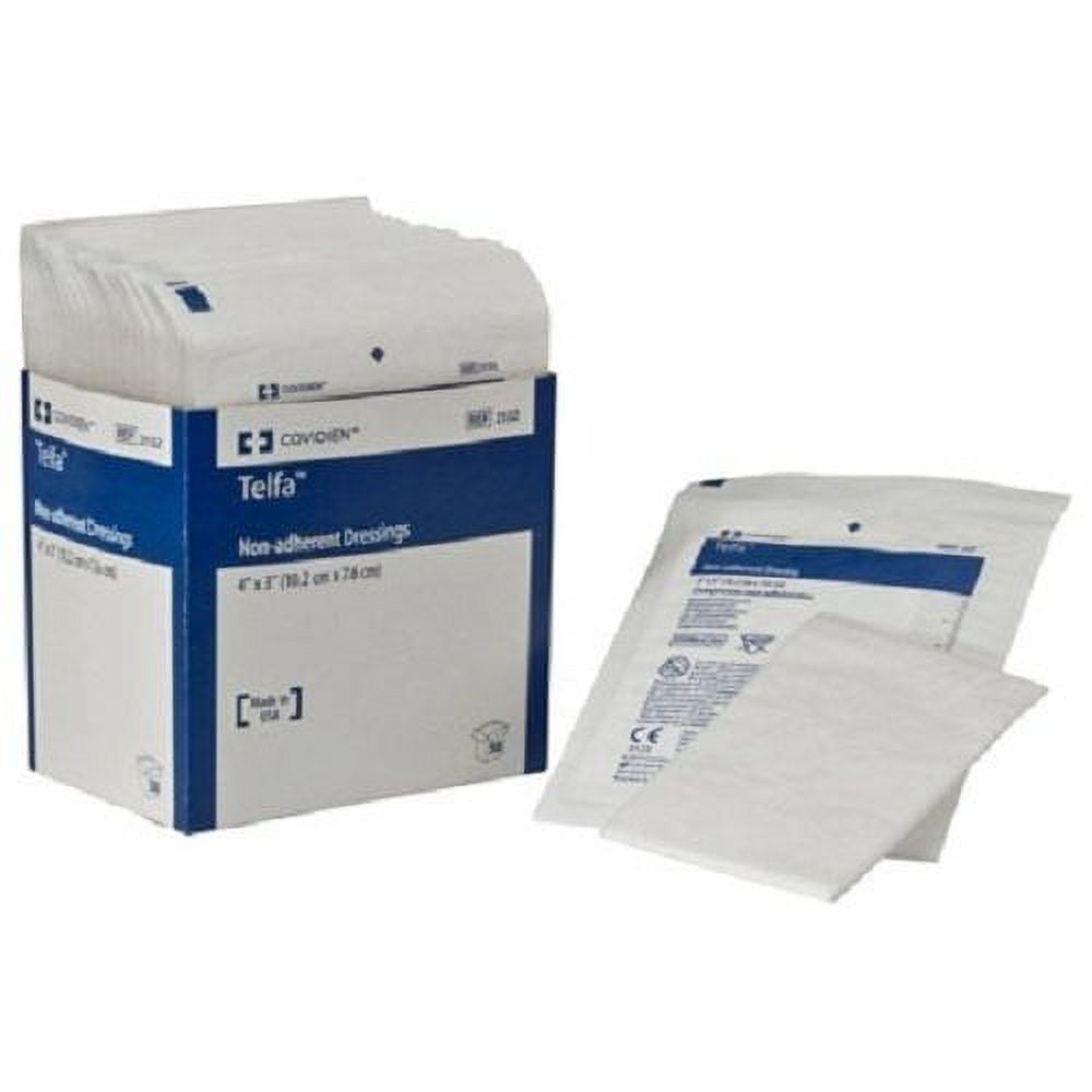 Covidien 2132 Telfa Non-Adherent Dressing, 3" x 4" (Pack of 100)