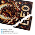 thumbnail image 3 of 1000 PCS Regal Leo Astrology 1000 Piece star sign jigsaw puzzles,Stunningly Vibrant Colors,Stress relieving puzzle,Family leisure and entertainment,Adult Wooden puzzle,Home decor, 3 of 6