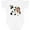 AA-White, variant on Inktastic I'm Two-cowgirl Riding Horse Birthday Girls Baby Bodysuit