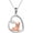 French Bulldog #1, variant on Dog Breed Heart Necklace - Choose Your Favorite, Sparkling Jewelry Gift