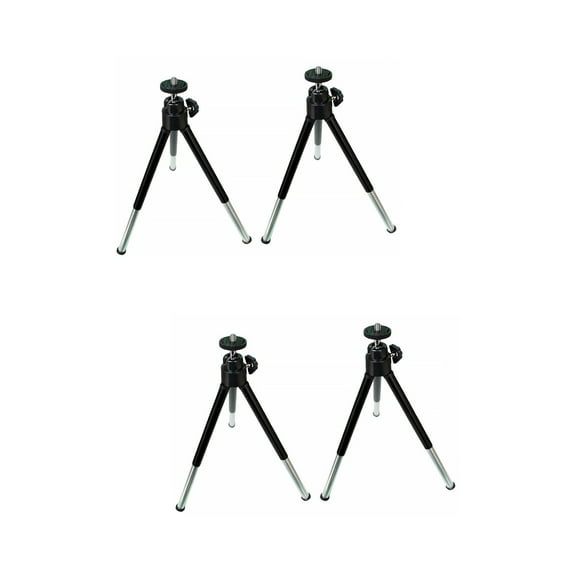 2 Pieces Tripod for Telescope Lightweight Cell Phone Stand Black