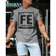 thumbnail image 3 of Gymish Ferrum Forever Workout T-Shirt for Men, Funny Gym Shirts, Lifting T-Shirt, Deadlift Tee, Men's Gym Shirt, Workout Tops, Powerlifting & Bodybuilding Tee, 3 of 6