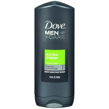 Dove Men Plus Care Body & Face Wash Extra Fresh - 13.5 oz (Pack of 24)