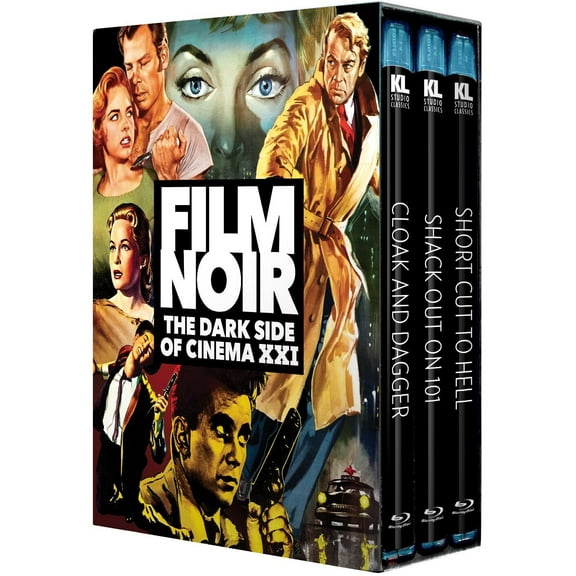 Film Noir: The Dark Side Of Cinema XXI [Cloak And Dagger/Shack Out On 101/Short Cut To Hell]