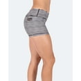 thumbnail image 4 of Women Premium 3" / 5" Inseam No-Ride Compression Active Workout Booty Shorts Running Yoga Volleyball Crossfit, 4 of 7