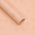 thumbnail image 1 of Nvzi Waterproof Floral Wrapping Paper Sheets Fresh Flower Bouquet Wrap Gift Packaging Florist Supplies, 20 Sheets-22.5x22.5 inch (Champagne), 1 of 5