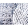 thumbnail image 2 of Unique Loom 3146832 2 ft. 2 in. x 3 ft. Chateau Hoover Rectangular Rug, Navy Blue, 2 of 5