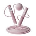 thumbnail image 1 of Cuerda para Saltar Cuerda Alambre para Ejercicios Cuerda Larga Cuerda para Saltar Con Conteo Electrónico Doble Propósito (modelo Rosa Doble Propósito [bola 6 Cm + Cuerda Alambre Hierro 3 M]), 1 of 9