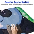 thumbnail image 3 of FANNA Mouse Pad Cute Mouse Pad Comfortable Mouse Pad for Home Office Gaming Working Computers Laptop,Pain Relief with Non-Slip (Bubble Panda) 31.5x11.8 in, 3 of 6