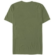 Men's Mossy Oak Small Black Classic Logo Graphic Tee Military Green Large