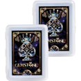thumbnail image 1 of Baraja Gemstone Deck de plástico impermeable con diseño de gemas, 54 cartas, 2 paquetes, 1 of 9