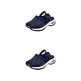 thumbnail image 2 of Jumpingount Zapatos Transpirables Y Ligeros De 2 Piezas Para Mujer - Para El Hogar Y El Turista blue 35 1 azul 35.1 2Conjunto, 2 of 6