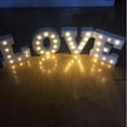 thumbnail image 4 of LINLIN LED Alphabet Lights, Decorative Letters Lights Wooden Alphabet with Battery Operated LED Lights for Home, Living Room, Birthday Wedding Party Decor, 4 of 5