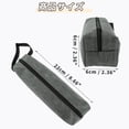 thumbnail image 6 of Unique Bargains Handheld Pencil Pouch Portable Bag Gray, 6 of 6