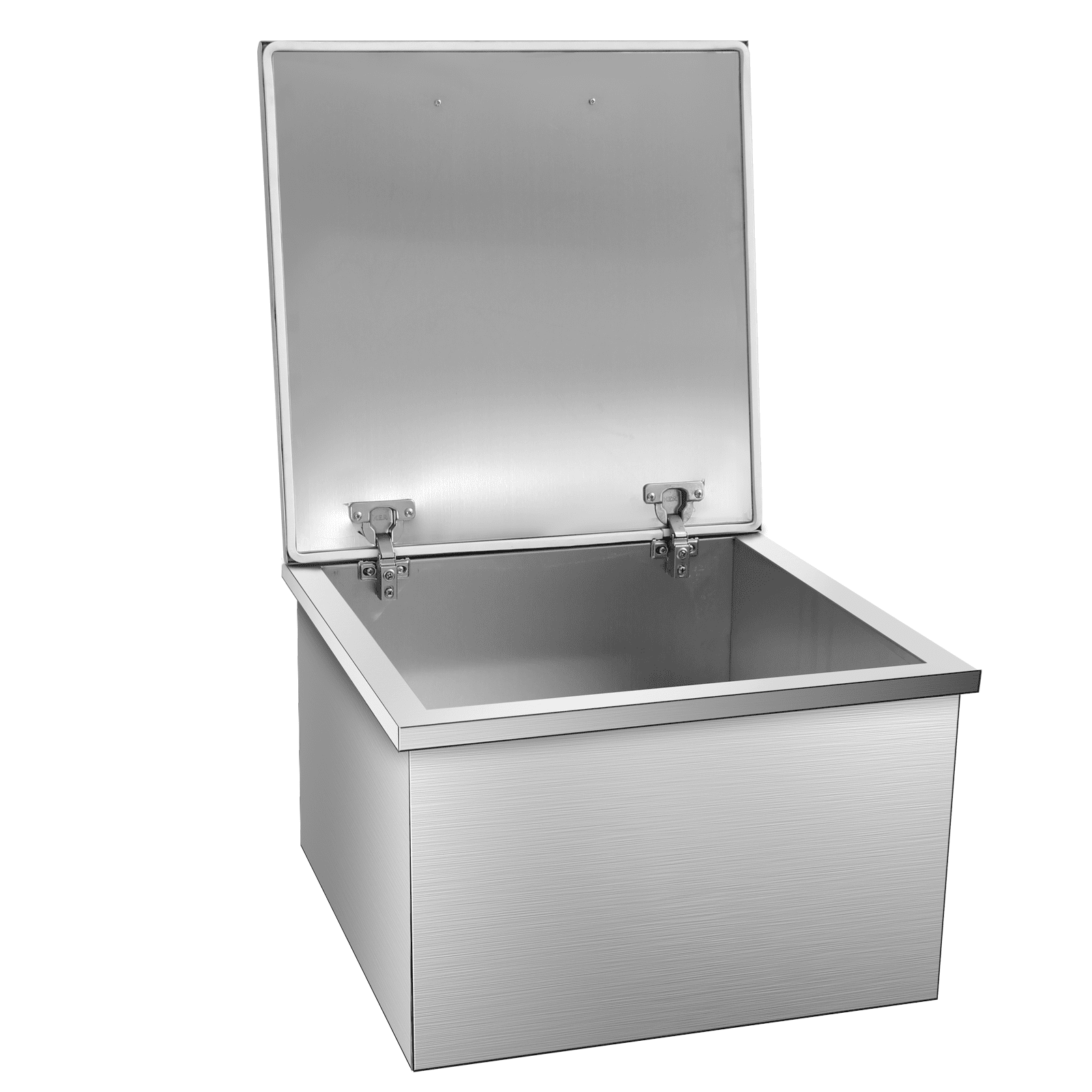 Accreate Stainless Steel Drop in Ice Chest - Commercial Ice Bin for Outdoor Kitchen Ice Bar & Cold Beverages