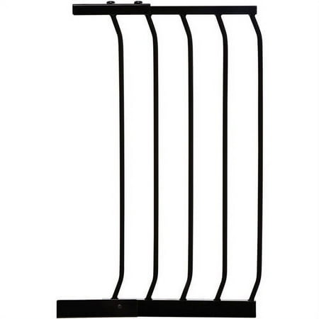UPC: 9312742383114 | Dreambaby® Black Metal Chelsea 14 inch Baby Gate Extension