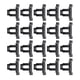 thumbnail image 5 of Riwesomey 20 unids/set Clip de drenaje de agua de Panel Solar Clips de drenaje de agua de Panel Solar antienvejecimiento de polímero Type2 NO2, 5 of 6