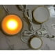 thumbnail image 1 of Base de lámpara de madera maciza con difusión de luz, soporte de lámpara redondo para manualidades de madera, luz de noche, bola de cristal, 1 of 5
