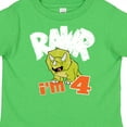 thumbnail image 4 of Inktastic Rawr I'm 4 Baby Triceratops Boys or Girls Toddler T-Shirt, 4 of 5