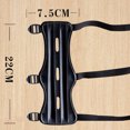 thumbnail image 2 of Arm Guard Elastic Target Archery Gear Lightweight PU Leather Professional Strap, 2 of 7