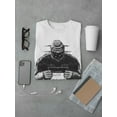 thumbnail image 3 of Grunge Vintage Bigfoot Mugshot T-Shirt Men -Image by Shutterstock, Male 3X-Large, 3 of 4