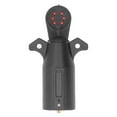 thumbnail image 4 of RV Electric Wiring Adaptor, Weatherproof 6LED Heat  Trailer Light Tester 7-PIN  For Vehicles, 4 of 8