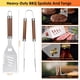 thumbnail image 2 of Juego de accesorios para asar Yoehka BBQ, 34 piezas, con tapetes y guantes, 2 of 7