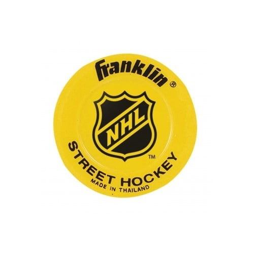 Franklin Sports NHL Street Hockey Extreme Color Low Density Puck Colors May Vary