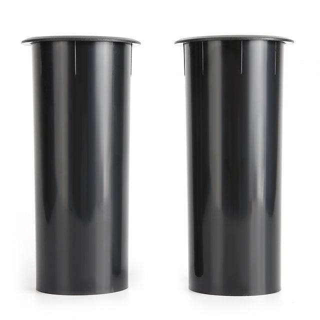 Oubit Tube d'Inverseur de Caisson de Basses, 2 Pcs 60mm Accessoires de Haut-Parleur Tube d'Inverseur Performance Finement Réglée