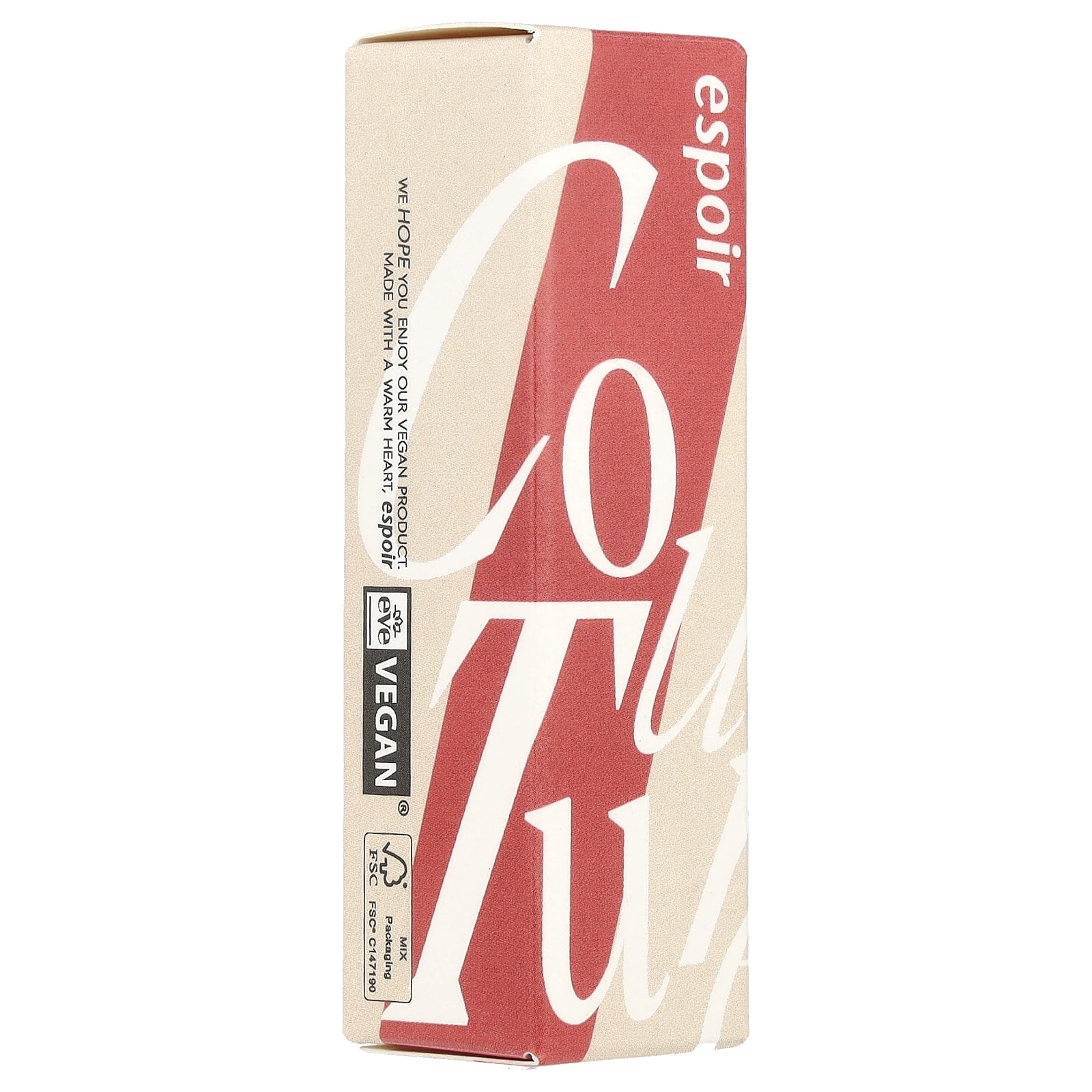 Espoir Couture Lip Tint Glaze, CR501 Odd Coral, 5.5 g