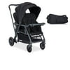 Joovy Folding Sit and Stand Double Stroller w/ Parent Organizer
