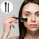thumbnail image 4 of 2 brochas de fibra de doble capa para rubor, resaltadores y maquillaje., 4 of 5