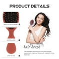 thumbnail image 5 of BESTYASH 6Pcs Avocado Green Mini Detangler Brush for Curly Hair with Massage Feature, 5 of 5