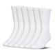 thumbnail image 1 of Calcetines Under Armour Charged Cotton Crew, 6 pares, blanco/gris, 1 of 4