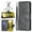 Black, variant on Wallet Case for iPhone 16, Magnetic Clasp RFID Blocking Credit Card Holder with Hand Strap, Premium PU Leather Folio Flip Kickstand Protective Shockproof Phone Cover,Black