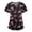 Black, variant on Breast Cancer Scrub Tops for Women Pink Ribbon Breast Cancer Awareness V Neck Casual Medical Work Uniforms Hospital Loose Fit Soft Graphic Tees Green M