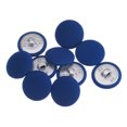 thumbnail image 1 of 10uds 32L Tela Cubierto Botón 20mm Redondo Metal Vástago Costura Botones para Trajes Vestidos Blusas Unique Bargains Marino Azul, 1 of 5