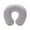 Gray, variant on Wovilon Short Coat Pvc Pillow Core Inflatable Pillow Outdoor Neck Pillow Travel Pillow Pillow Pillow Nap Pillow