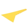 thumbnail image 3 of 3X Plastic Yellow Auto Car Window Sticker Film Scraper Squeegee Cleaning Tool 23.6X12.3cm, 3 of 5