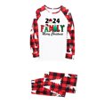 thumbnail image 3 of Penkiiy Family Christmas Pajamas Matching Sets 2024 Cute Couples Pjs Long Sleeve Holiday Jammies Xmas Loungewear Sleevewear L Red, 3 of 9