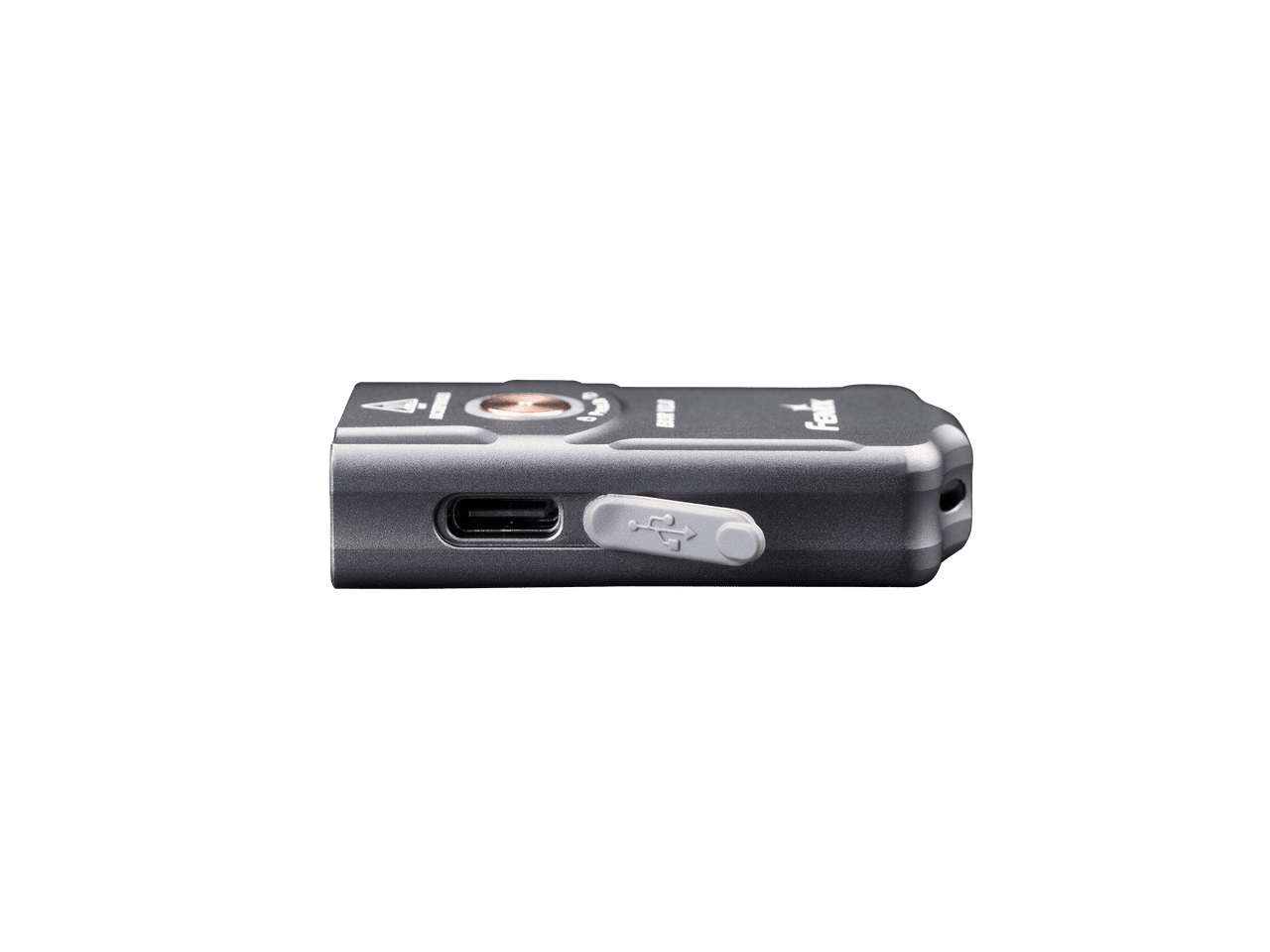 Fenix Lighting E03R V2.0 Lithium Ion 500 Lumens LED Flashlight, Gray